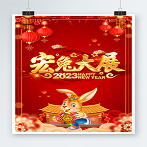 新年快乐  兔年大吉